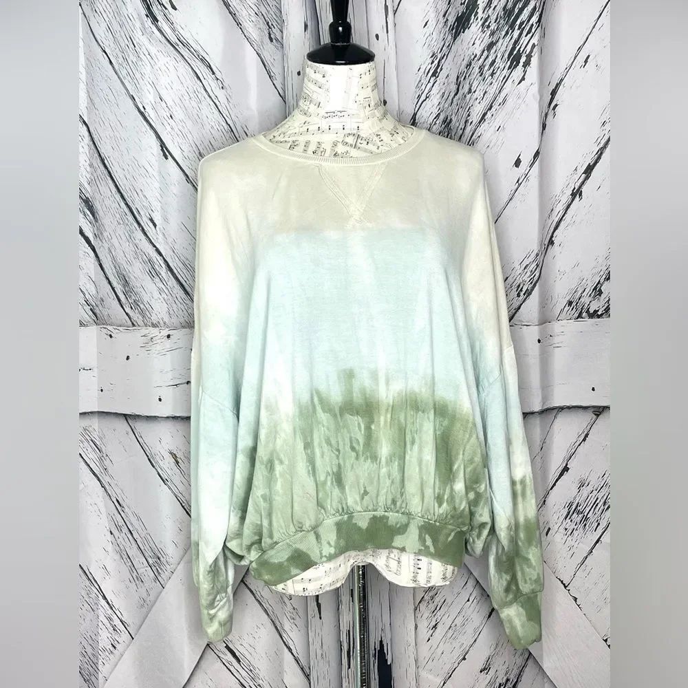 Young Fabulous & Broke Ombré Oversized Sweatshirt M